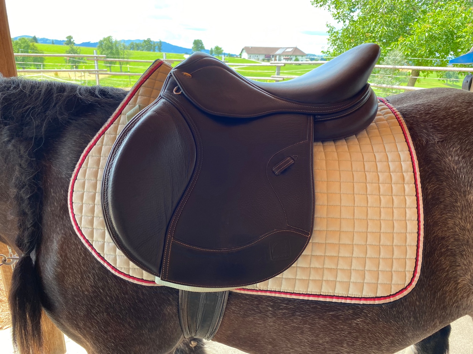 Vieles meiner Ausrüstung ist Second Hand. Auch die Sättel